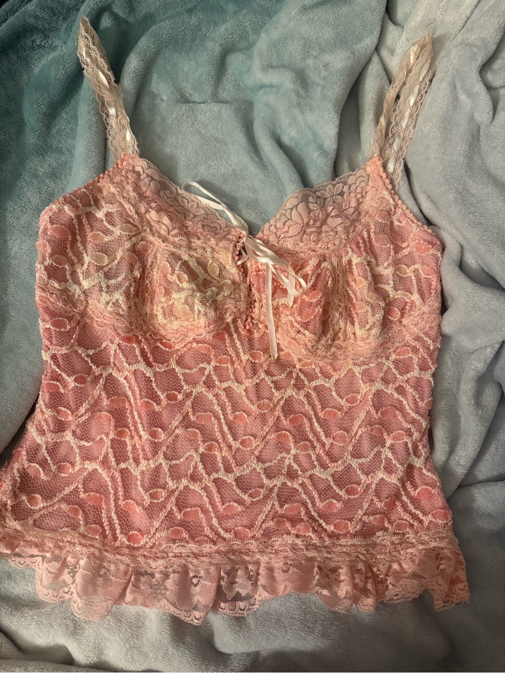 Pretty Angel Pink Lace Camisole XL